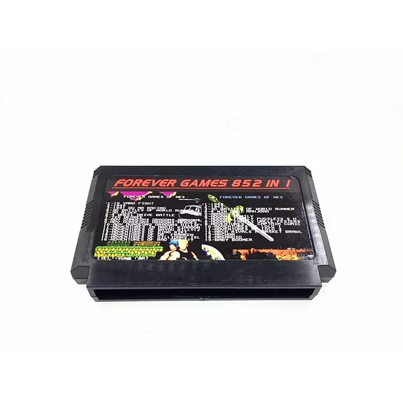 for FOREVER DUO GAMES 852 in 1 (405+447) Game Cartridge for 60Pins Game Cart, 852 Games 1024MBit Flash Chip
