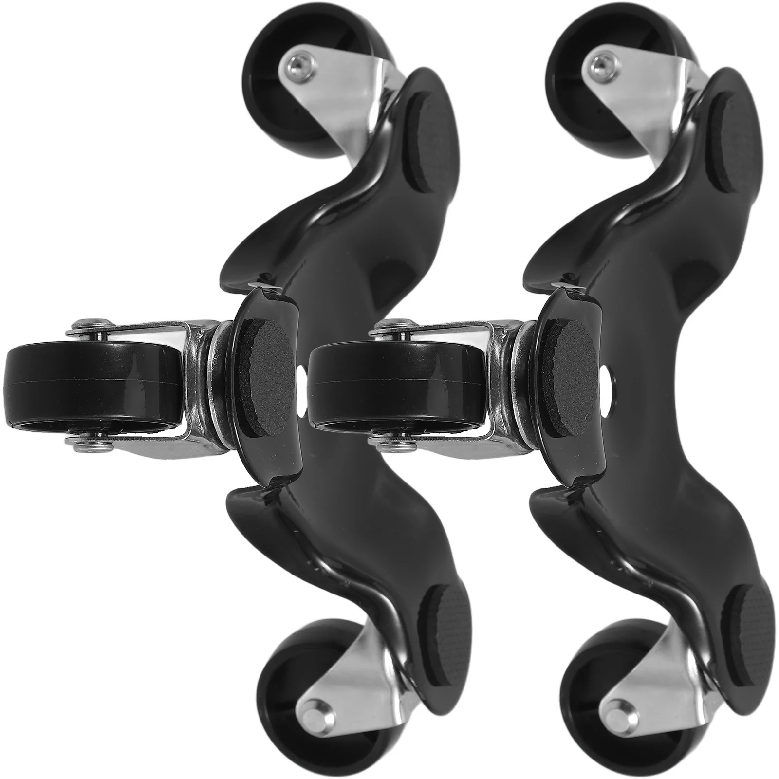 

2pcs 3 Wheel Furniture Dolly Mover Moving Tool For Heavy Duty Appliances -Wheel Design Smooth Rolling On Uneven Surfaces