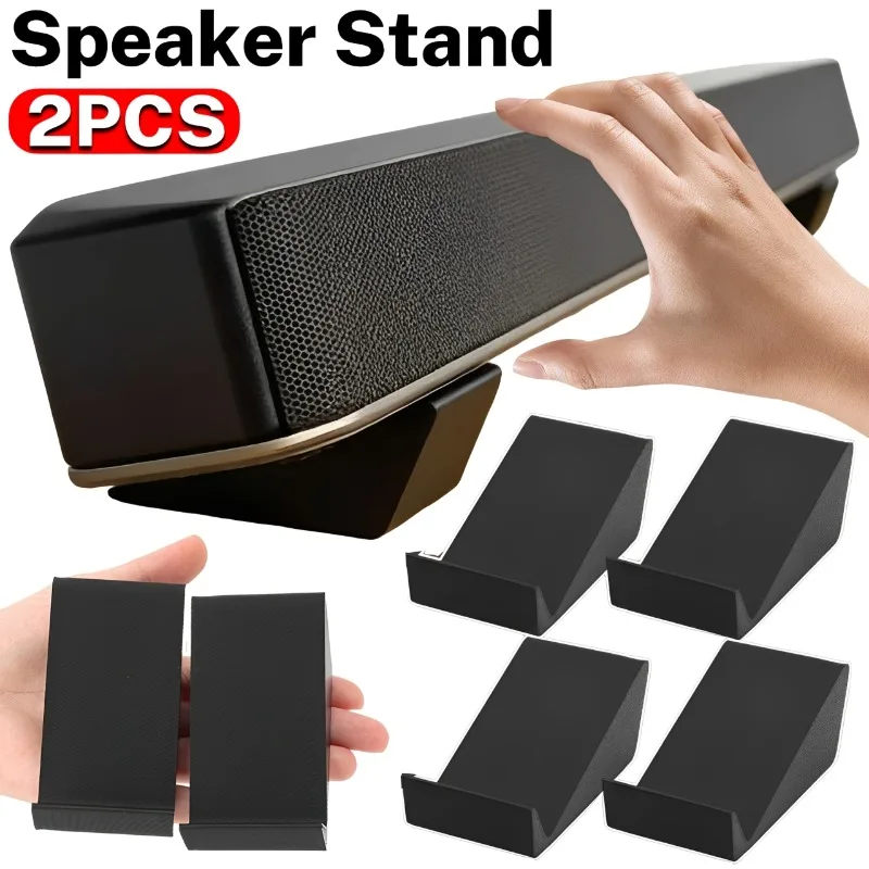 2/1Pcs Universal Adjustable Soundbar Stand Base Multi-Brand 