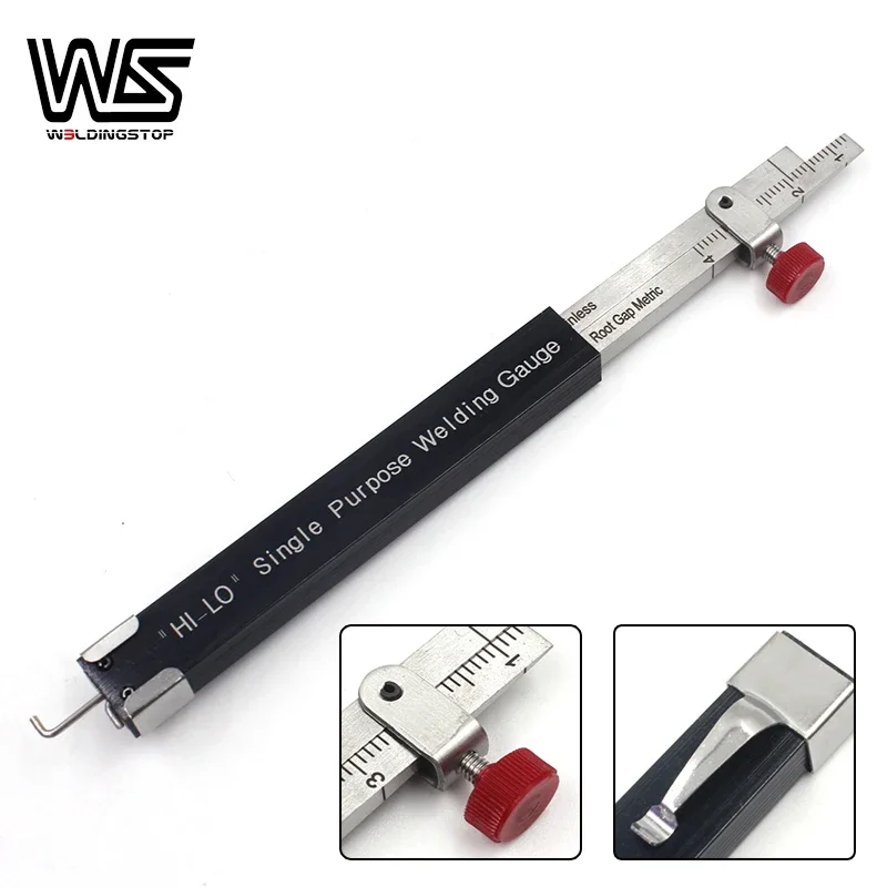 Internal Hi-Lo Welding Gage Small Height Gauge Metric Reading Level Measuring Tools