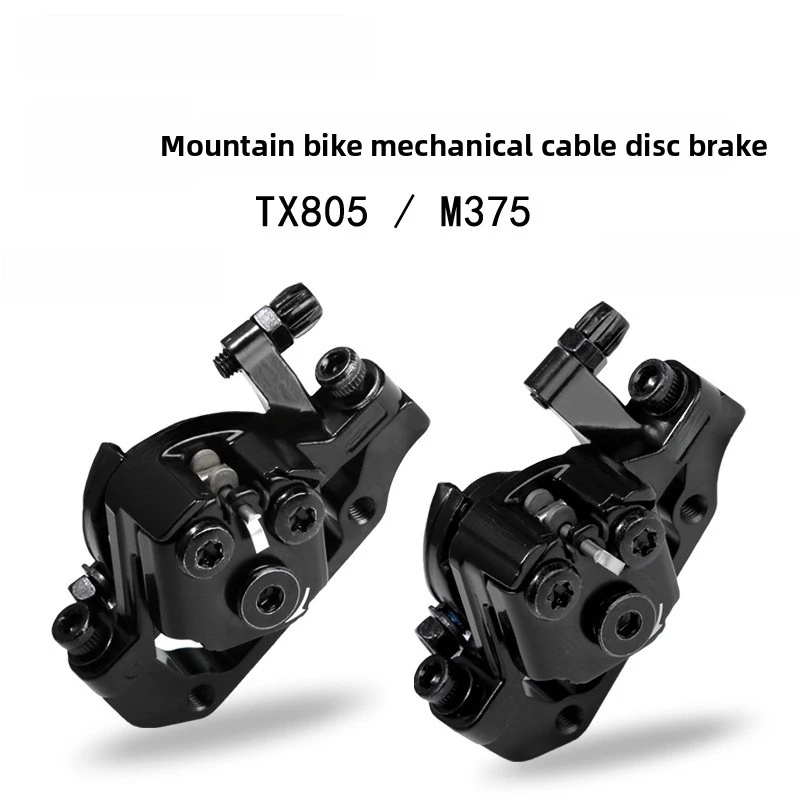 Para Freio a Disco Mecânico SHIMANO TX805 M375, Caliper de Freio para Bicicleta MTB com Cabo, Freio Dianteiro e Traseiro