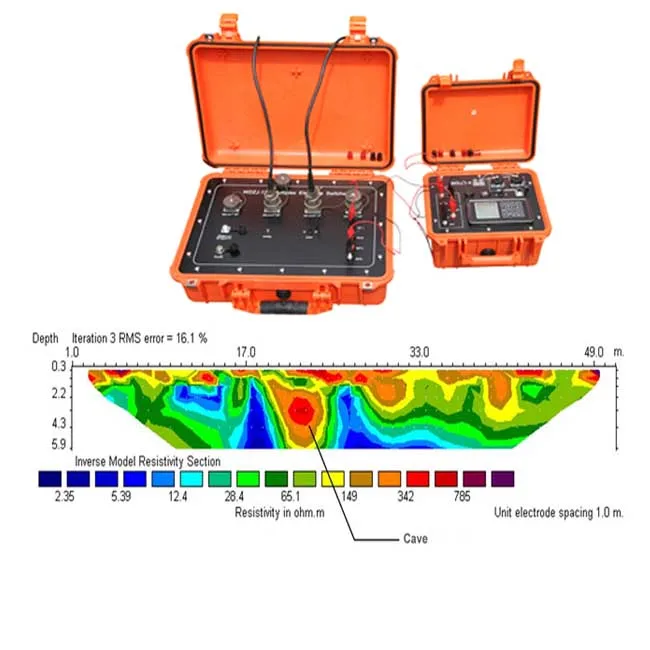 Vertical Eelctrical Sounding Electrical Tomography Equipment 2D Imaging Underground Geophysical Survey Equipment