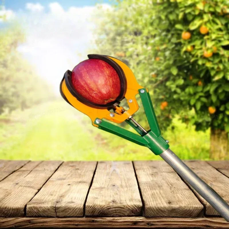 Fruit picker Multifunctional picking artifact Telescopic rod Mango picking apple 3 grabbing three grabbing fruit picker