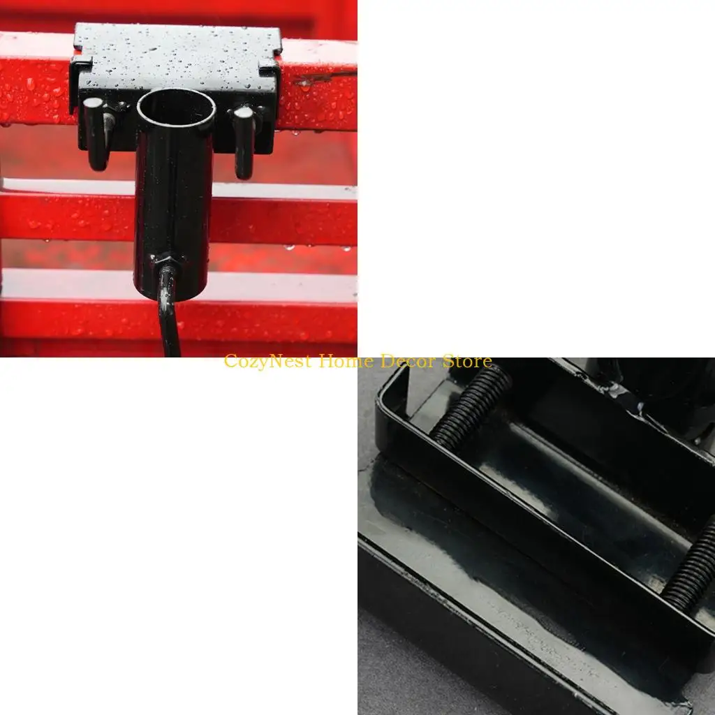 92MF Universal Adjustable Patios Umbrella Holder Balcony Umbrella Holder With Clip Parasol Table Clamp Easy to Install