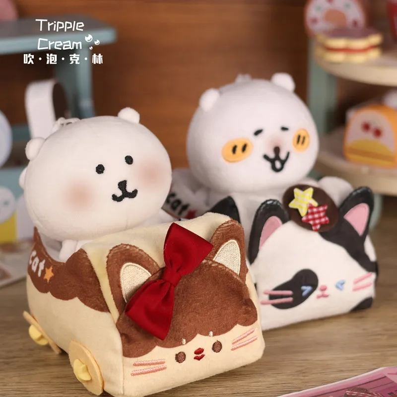 10 cm Poppenkleertjes Pudding Koeien Kat Oor Auto Mode Leuk Kostuum Pak Pop Accessoires Anime Spel Speelgoed Kinderen Geschenken cosplay