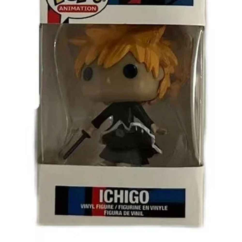 Figura de Ichigo de Anime japonés, llavero de plástico, modelo de juguete