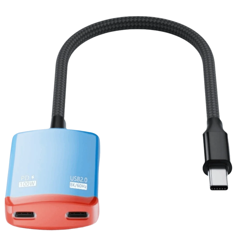 2 In 1 Type-C Split…