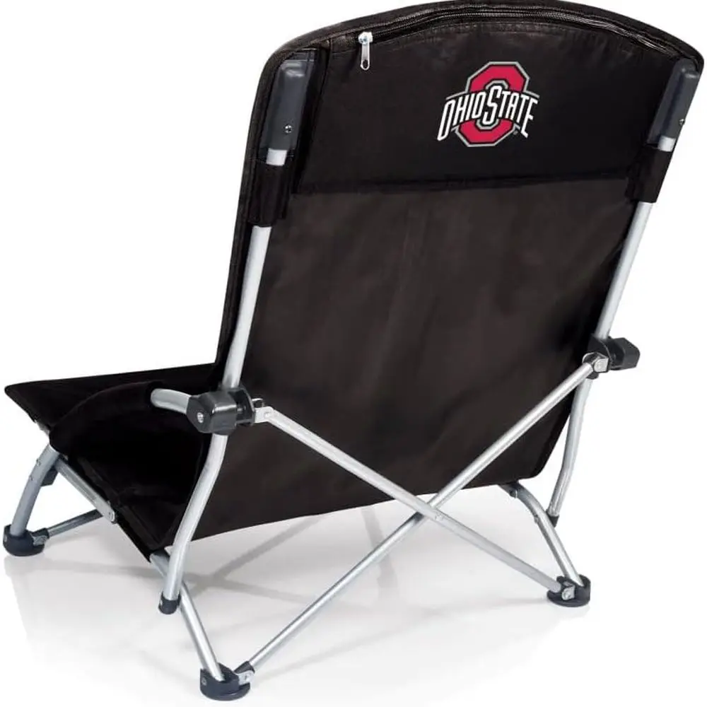 

NCAA Tranquility Beach Chair with Carry Bag - Low Beach Chair for Adults - Low Lawn Chair