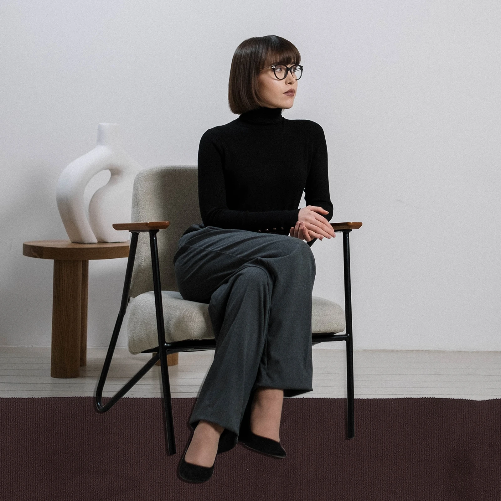 

Non-Slip Office Chair Floor Mat Polyester Protector Gaming Desk Mat for Hardwood Floors Kitchen Entrance Bathroom