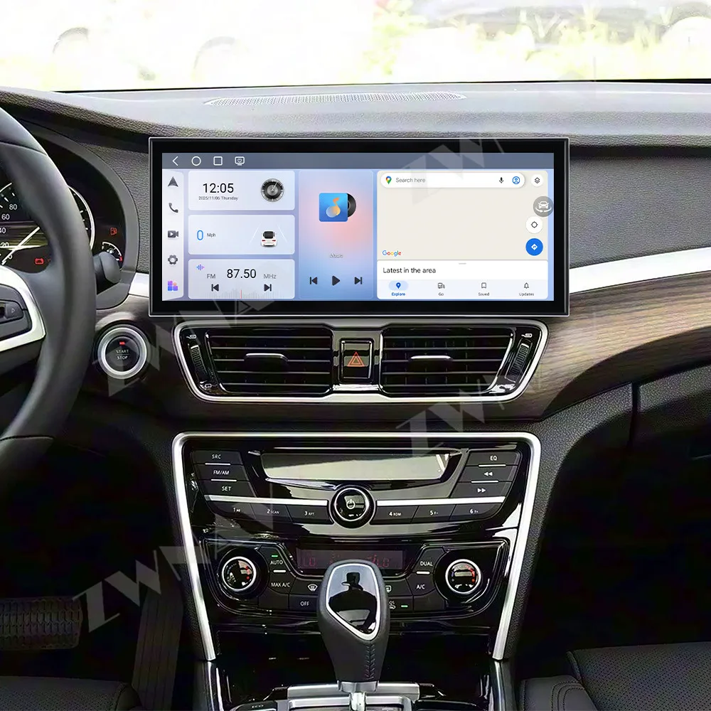 Qualcomm Android15 Carplay 15.8 inch Car Radio Touch Screen For Geely Borui 2017-2018 GPS Navigation Multimedia Player Head Unit