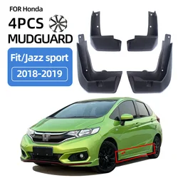 For 2018-2019 Honda Fit Jazz Mudguards Fender Mudflaps Front Rear Flares Splash Guards Cover Car Accessorie