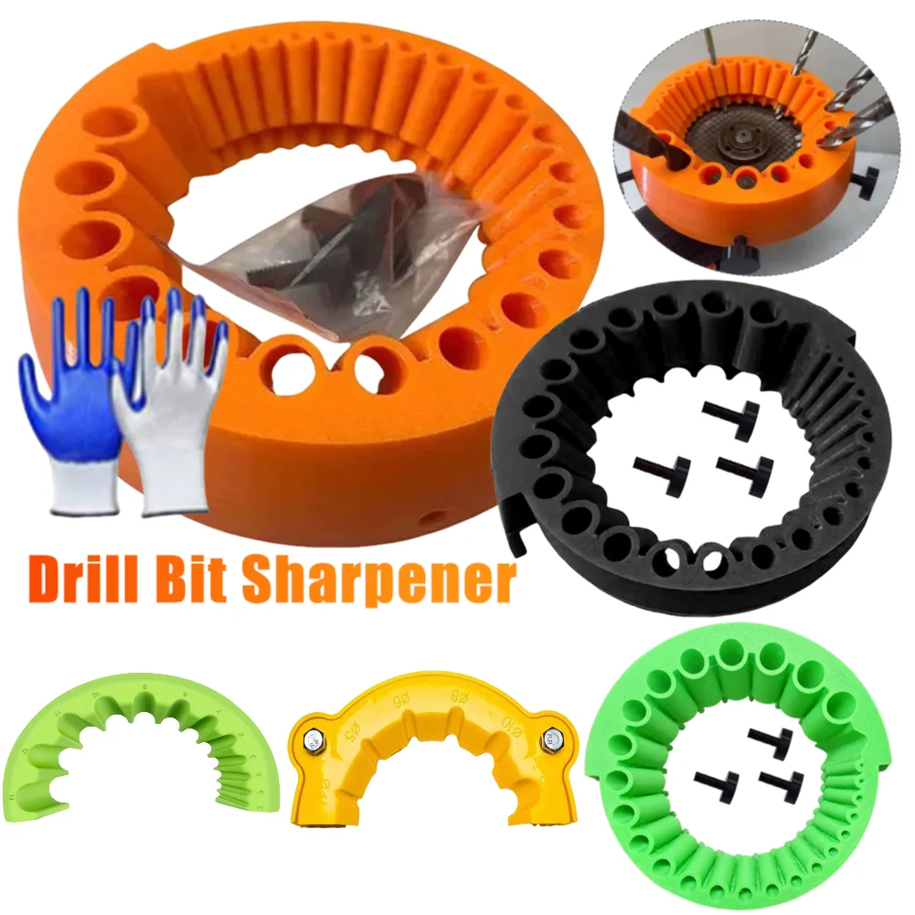 Drill Bit Grinding Attachment Multipurpose Drill Bit Grinder Polishing Grinding Tool Universal Blade Angle Grinder Powered Tool