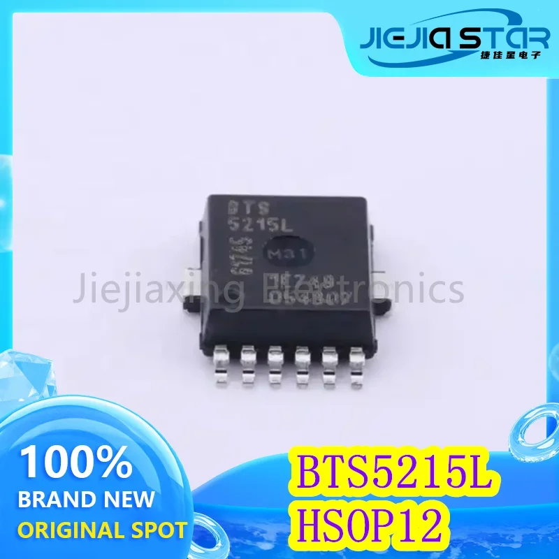 3 pieces BTS5215L ITS5215L ITS5215 HSOP12 100% brand new imported smart high-side power switch automotive IC Electronics