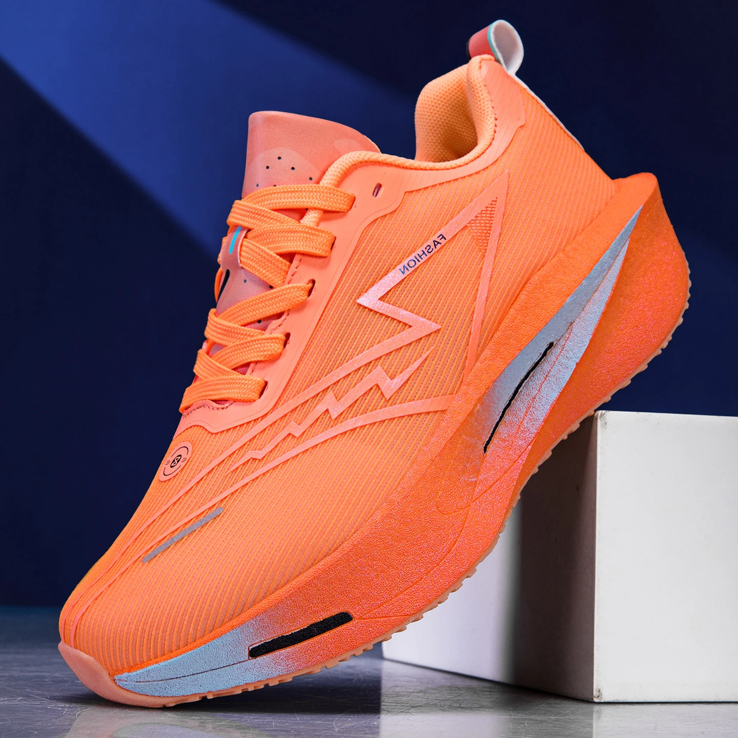 Marathon-Laufschuhe für Herren, Carbon-Platte, Spezial-Sportschuhe, atmungsaktiv, leicht, bequeme Damen-Sportschuhe, Chunta-Sneaker. – Detail 38
