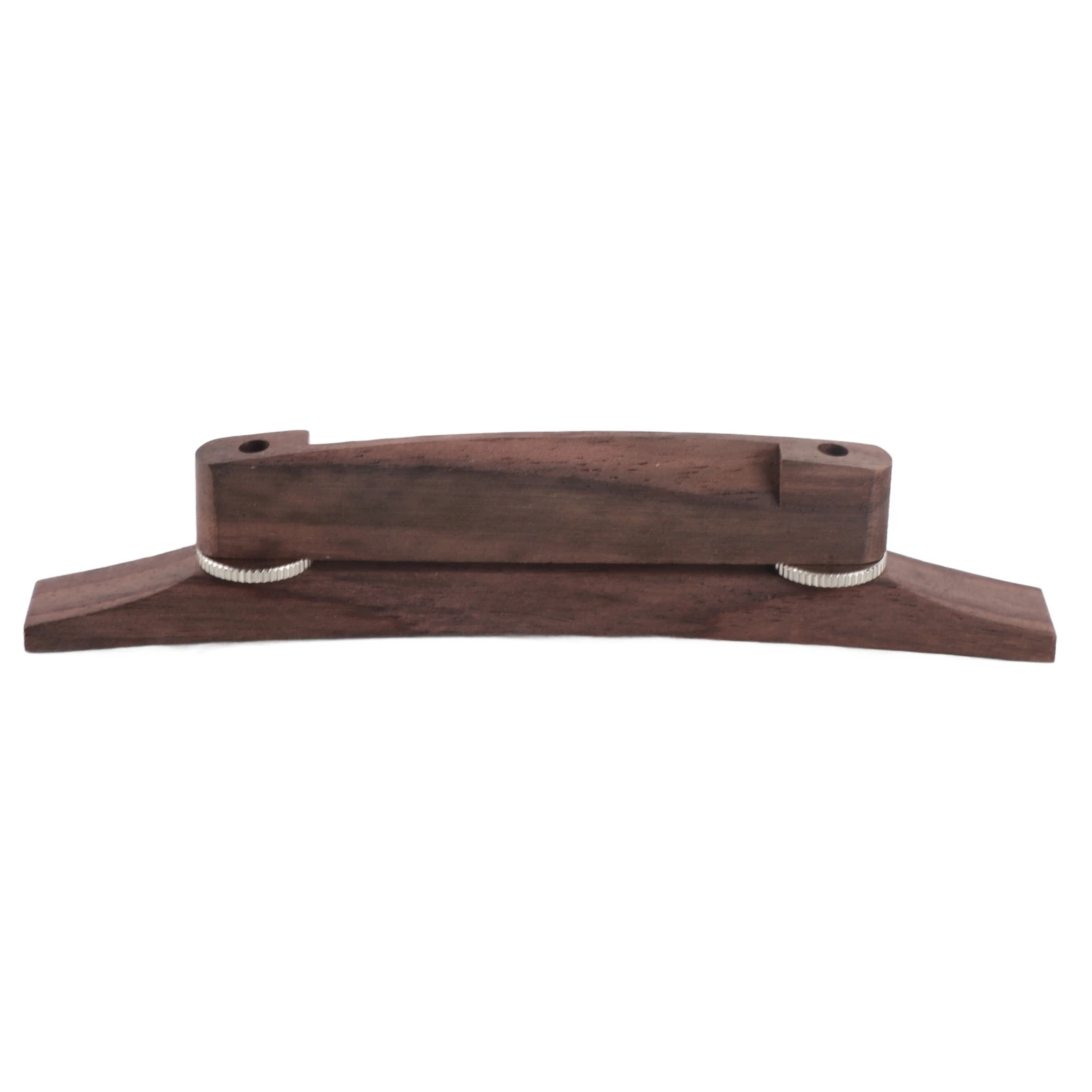 Jazz Guitar Bridge Floating Archtop Bridge with Adjustable Thumbwheel for Archtop Guitars