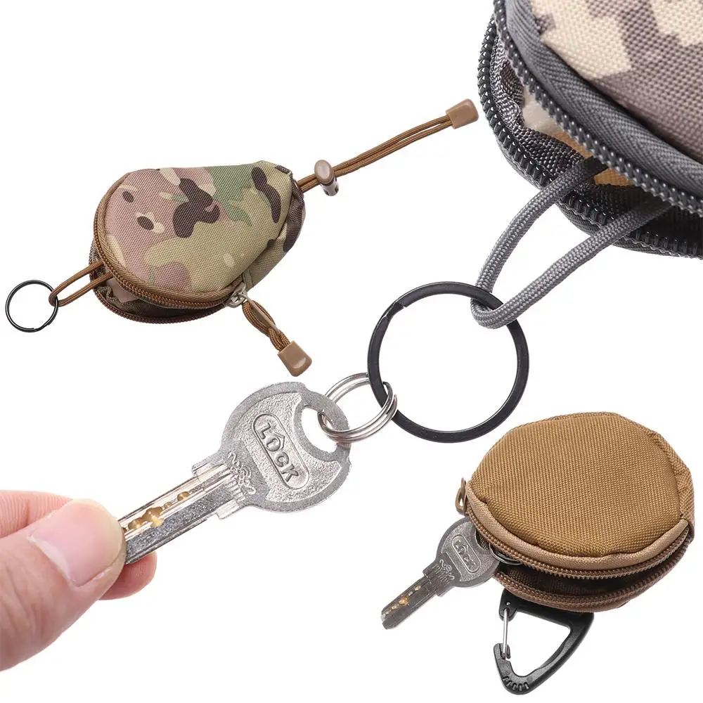 With Hook Mobile Phone Wallet Camping Bags Key Coin Purse Running Pouch Mini Pocket Earphone Bag