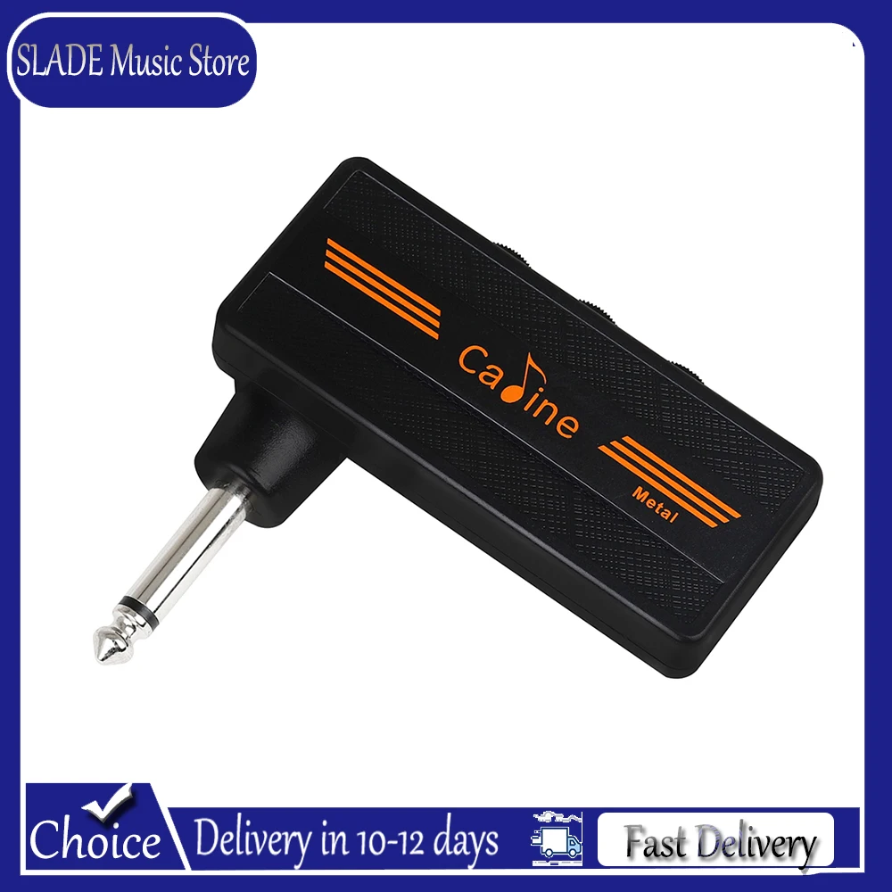 

Электрический гитарный усилитель-миниатюра с эффектом дисторшн, портативный усилитель для наушников, аксессуар для гитары