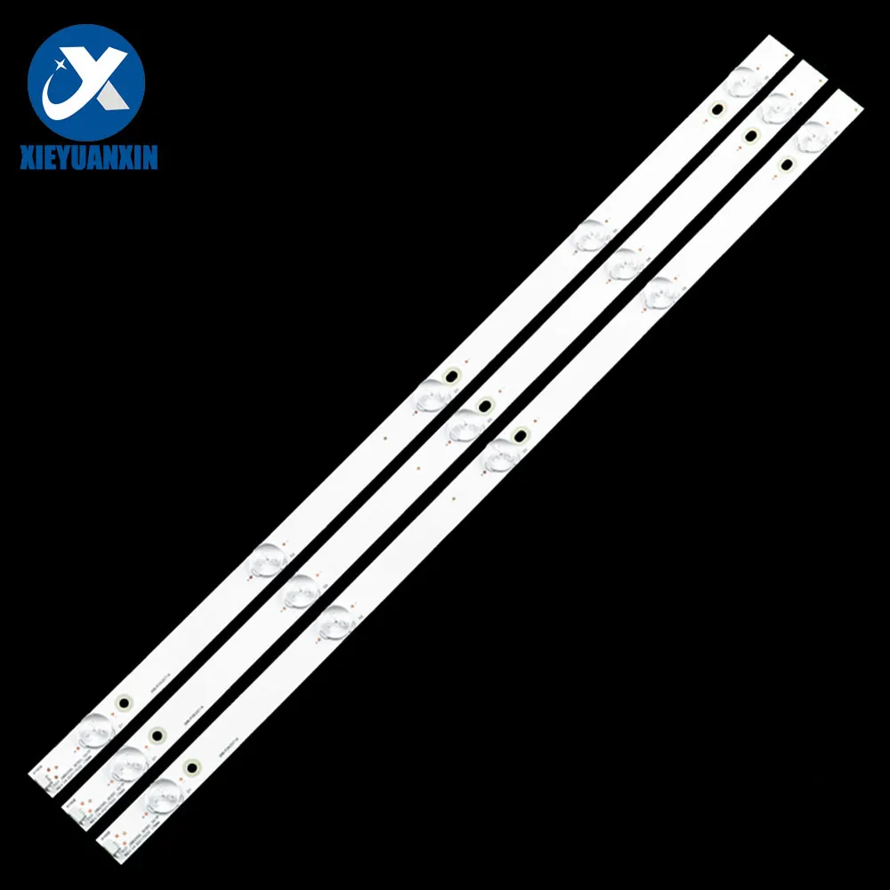 3Pcs Led Backlight Strip Voor Tcl 5 Lamp H28V9900 H28VPP00 4C-LB280T-YH2 YH1 TOT-28B2550-3030C-5S1P 006-P2K2071A LT-28T405R