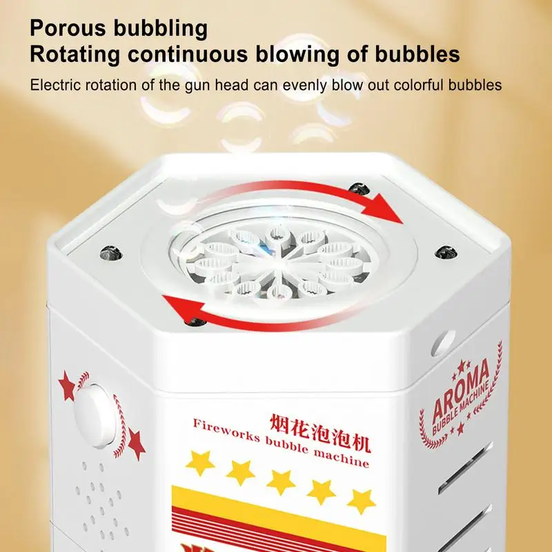 Bubble Machine For Kids Red Chinese LED Bubble Machine Reusable Bubble Blower With Light And Sound For Party