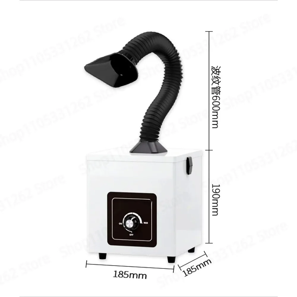 Small Desktop Solder Fume Purifier Filter Industrial Soldering Iron Smoke Dust And Odor Extraction Exhaust Equipment