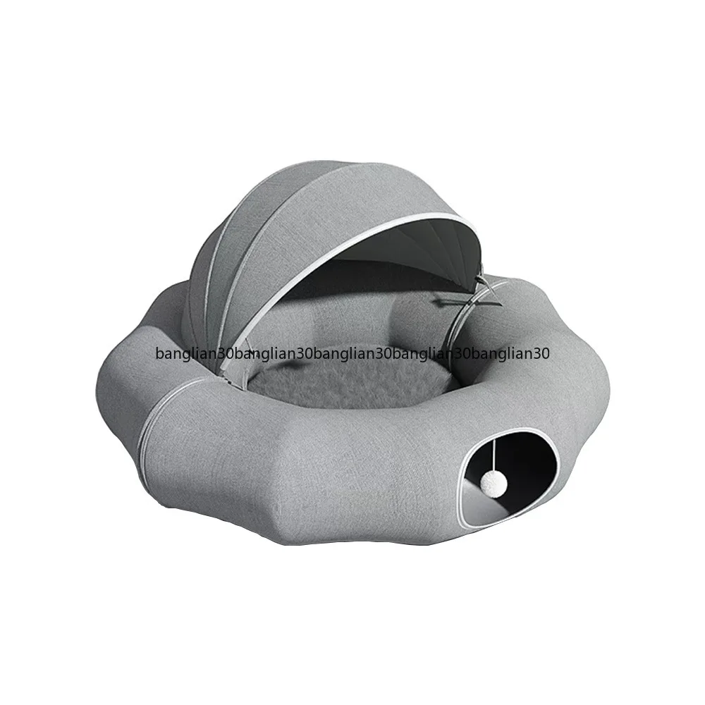 

Four Seasons Available Tent Cat Tunnel Suede Cat Fun Toy Nest