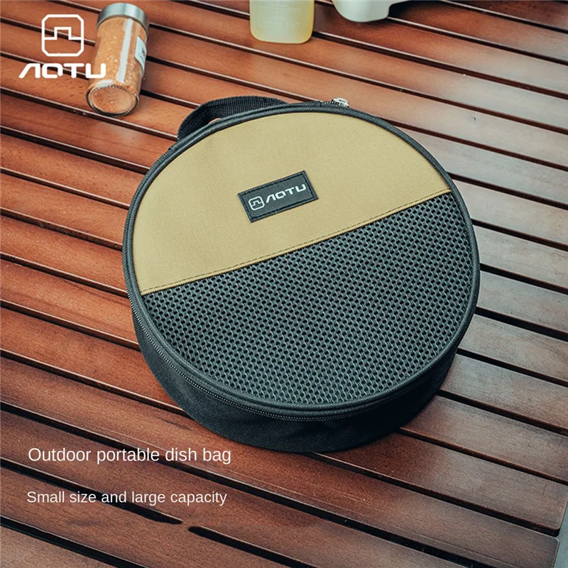 B72A AOTU naczynia kempingowe rozmaitości torba do przenoszenia wodoodporna płyta naczynia miska etui do przechowywania na zewnątrz Camping piesze wycieczki piknik