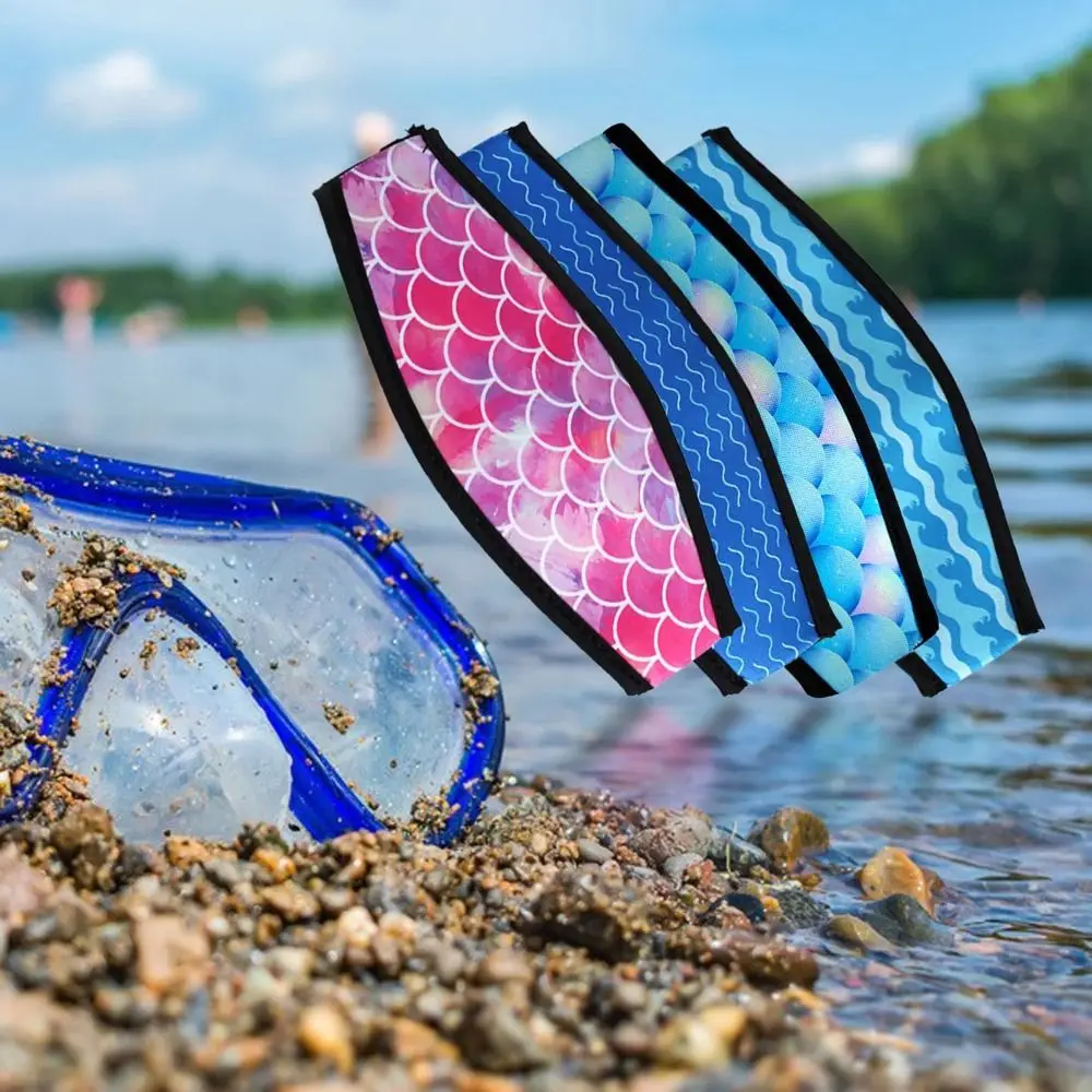 

Неопреновый ремешок для маски для дайвинга, защита для волос, длинные волосы, чехол для ремня для дайвинга, нескользящая удобная мягкая защита для маски для дайвинга