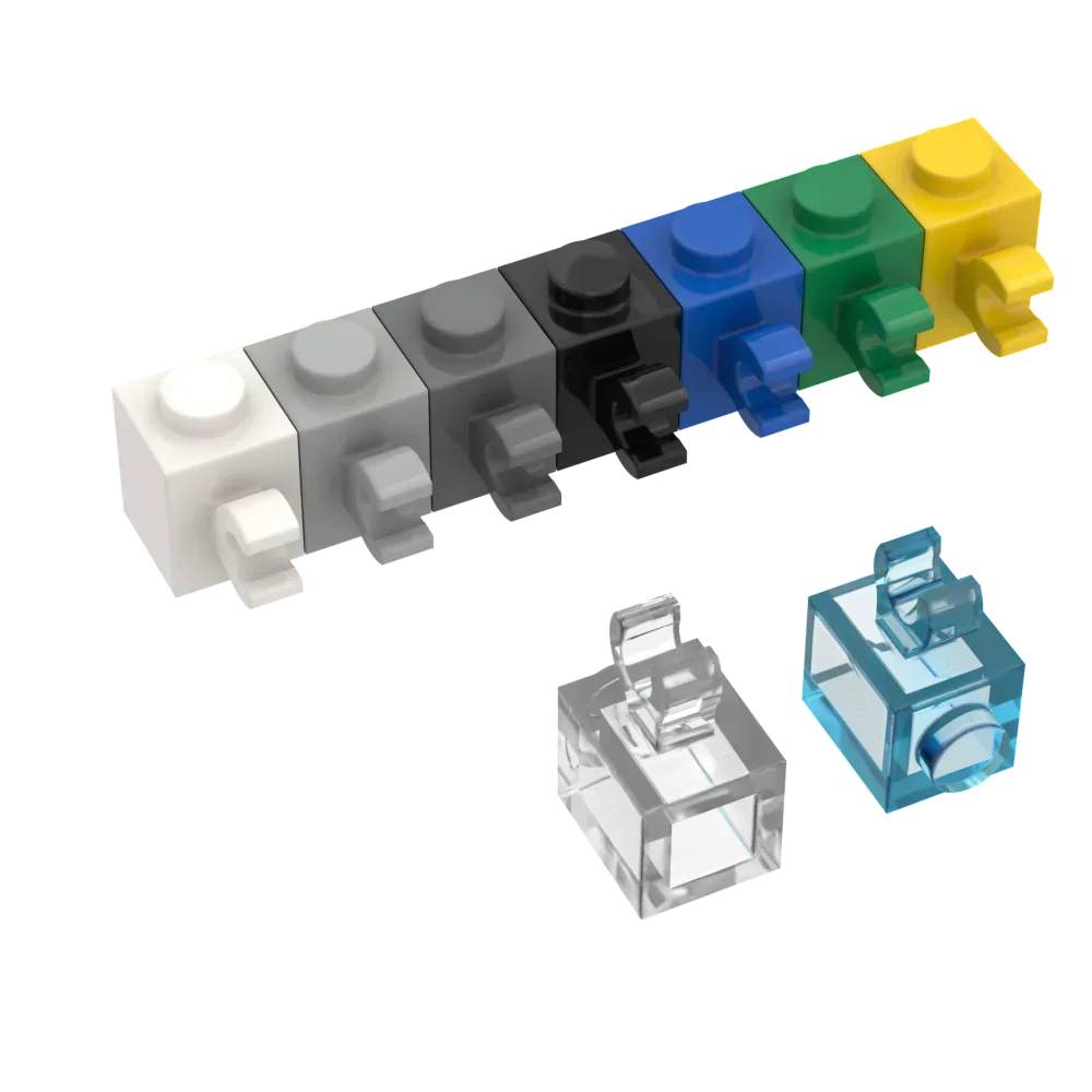 

50 г детали MOC 60476, специальный кирпич 1x1 с зажимом, горизонтальные совместимые кирпичи, строительные блоки «сделай сам», частицы, детская игрушка для мозга, подарок