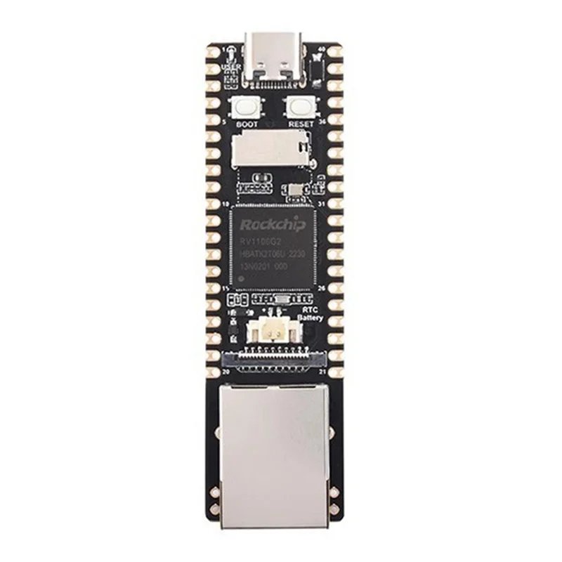 

Модуль макетной платы RV1106, мини-модуль, портативный Pico Max Mini Linux RISC, многофункциональный удобный B-A09I