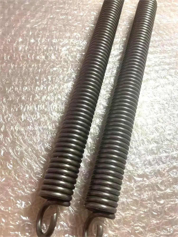 زنبرك خطاف فولاذي زنبركي، سلك ضياء 4 مم، ضياء خارجي 40/45/50 مم، طول 120-500 مم، مناسب لأبواب الفناء وأبواب المرآب وما إلى ذلك.