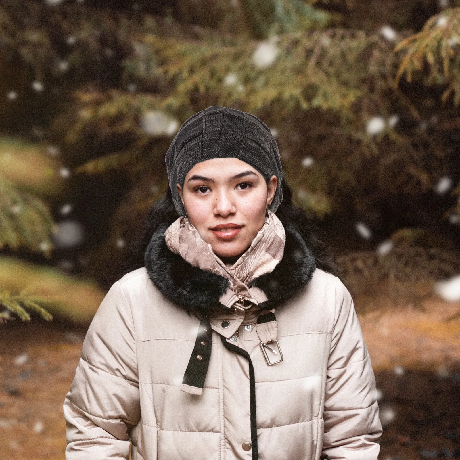 1 مجموعة الشتاء قبعة منديل مجموعة في الهواء الطلق الدافئة حفظ الرياح واقية الباردة واقية محبوك منديل مقاومة البرد مهرجان هدية