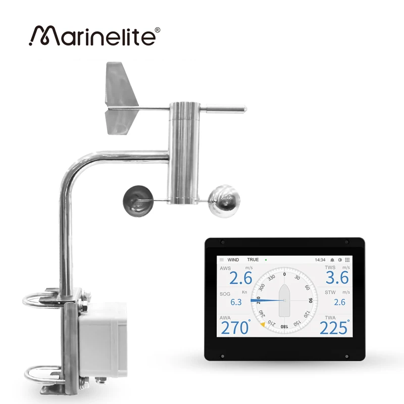 Mi9000 Marine Anemometer Wind Sensor Wind Direction Indicator Wind Speed Measuring Device