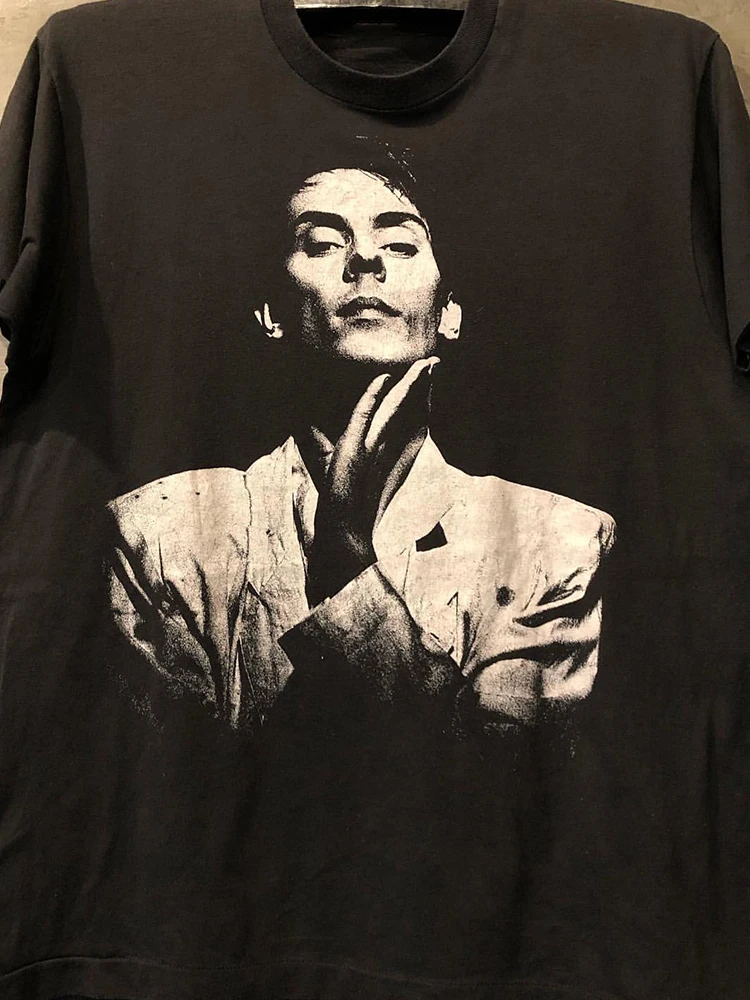 

Peter Murphy Peter Murphy Portrait Gothic Music Rock Short Sleeve High Street Men's Summer Casual Sports Cotton Comfort T-Shirt