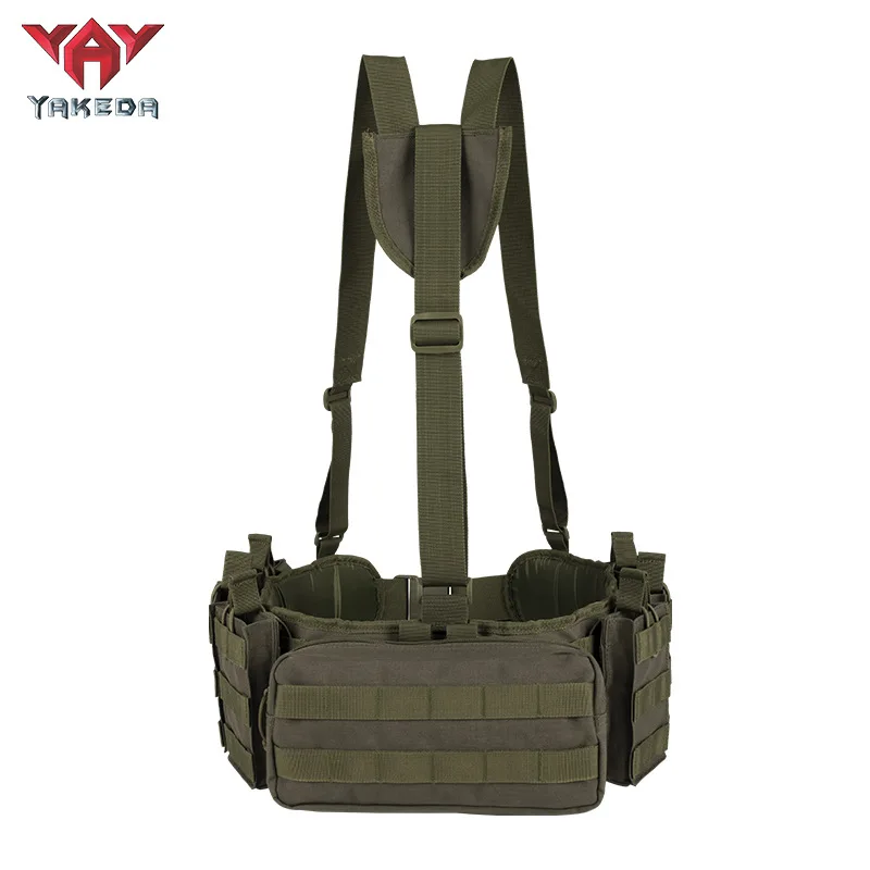 YAKEDA CS Tactical Bibs, Outdoor Training Equipment, Combat Vest, Travel Equipment