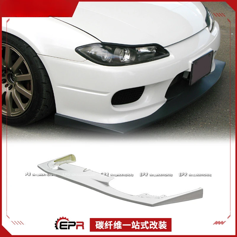 

Для Nissan Silvia S15 углеродное волокно UR стиль передняя губа передний спойлер голова модифицированная