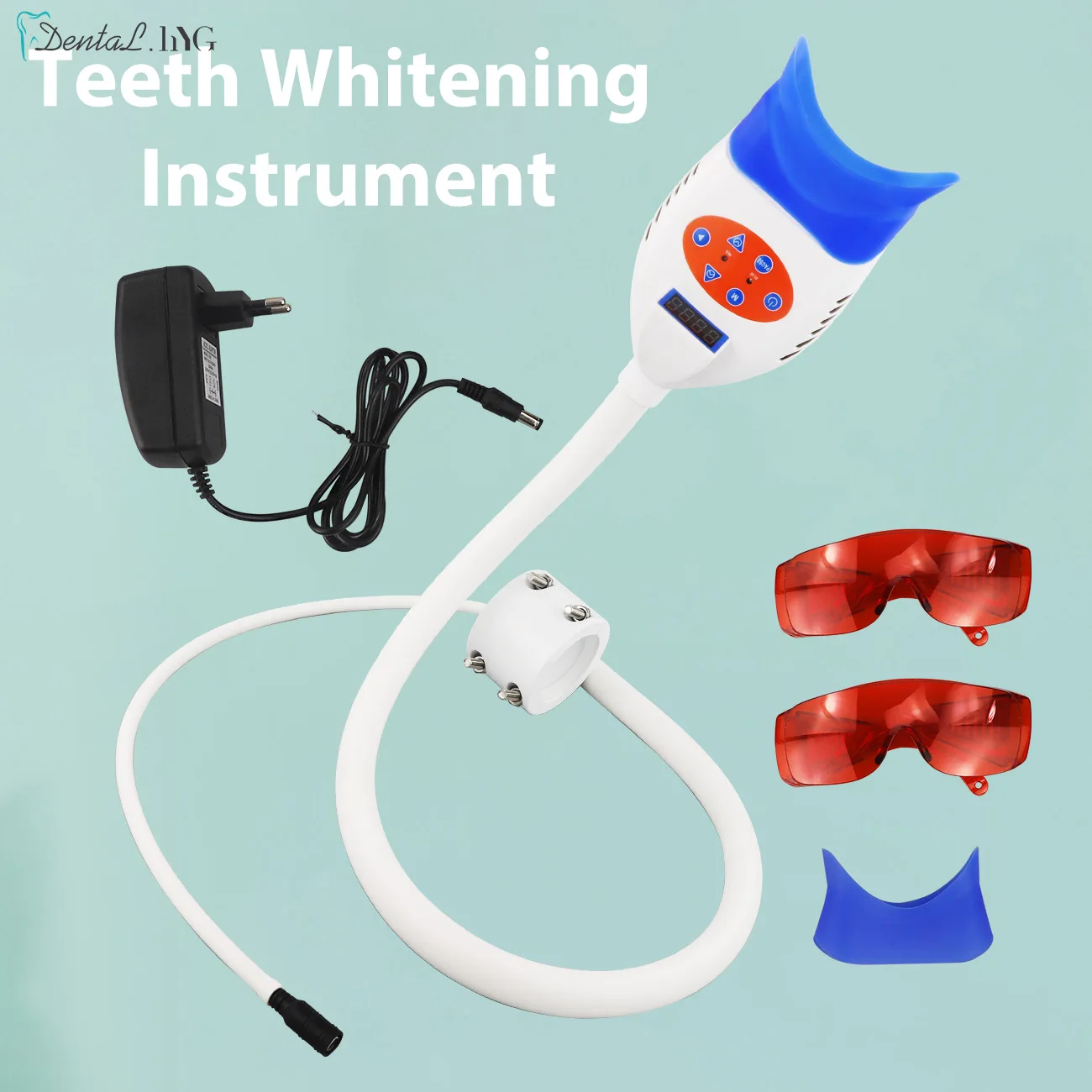 3Colors Dental Teeth Whitening Lamp Bleaching Accelerator Cold Light Device Machine 10Pcs Lamp Beads Dentistry Equipment