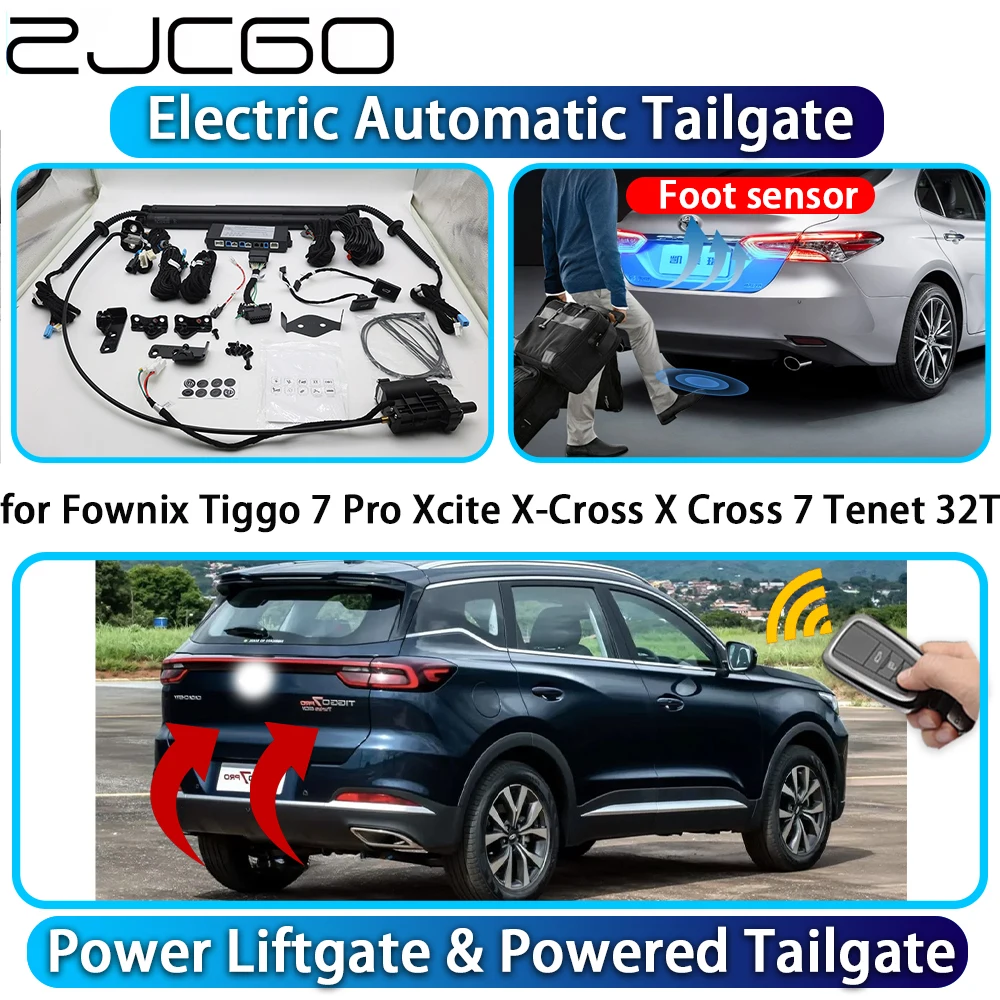 

for Fownix Tiggo 7 Pro Xcite X-Cross X Cross 7 Tenet 32T Automatic Power Liftgate Powered Tailgate Intelligent Trunk Lift Kit