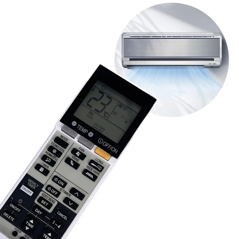 Удобный откидной чехол SG12D Пульт дистанционного управления для кондиционера Защищает кнопки, упрощает эксплуатацию и срок