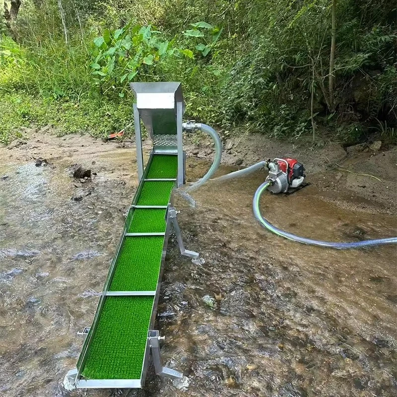 

Hot-selling automatic small alluvial gold separation equipment