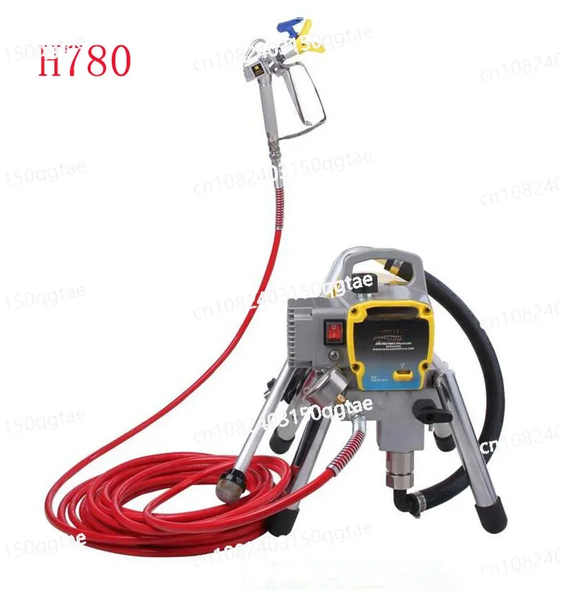 High-pressure Airless Spraying Machine Spray Gun Paint Airless Paint Sprayer Wall Spray Paint Pprayer Professional Sprary H780