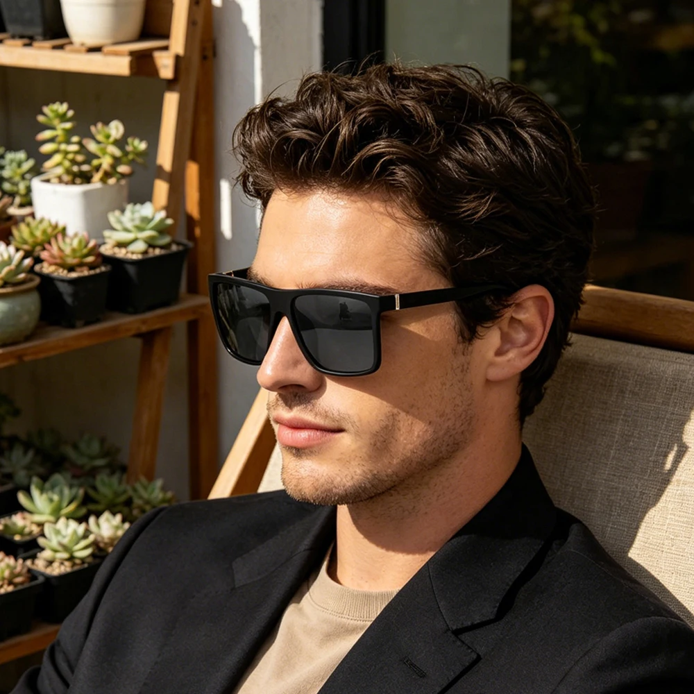 Modische polarisierte Sonnenbrille für Herren, UV400, Damen-Sonnenbrille, Outdoor-Sportbrille zum Fahren, Angeln