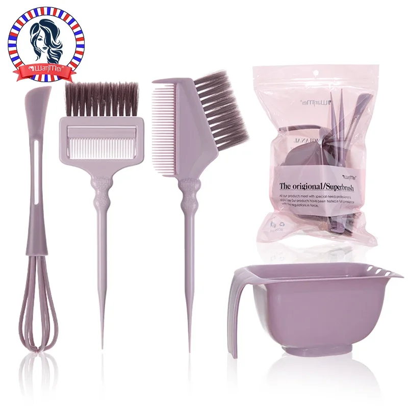 

WANMEI профессиональный набор красок для волос в китайском стиле, дизайн салона, качество, многоразовые идеальные необходимые аксессуары для краски для волос своими руками