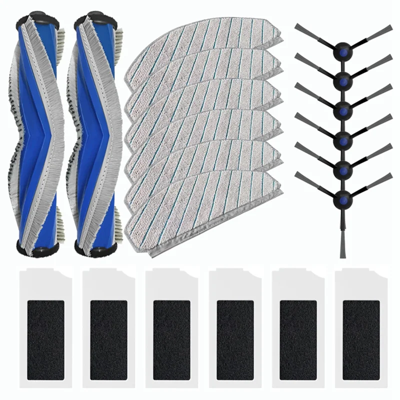 

B03C-For Ecovacs DEEBOT N20/N20 PLUS/N20 PRO PLUS Vacuum Main Side Brush Hepa Filter Mop Cloth Accessories
