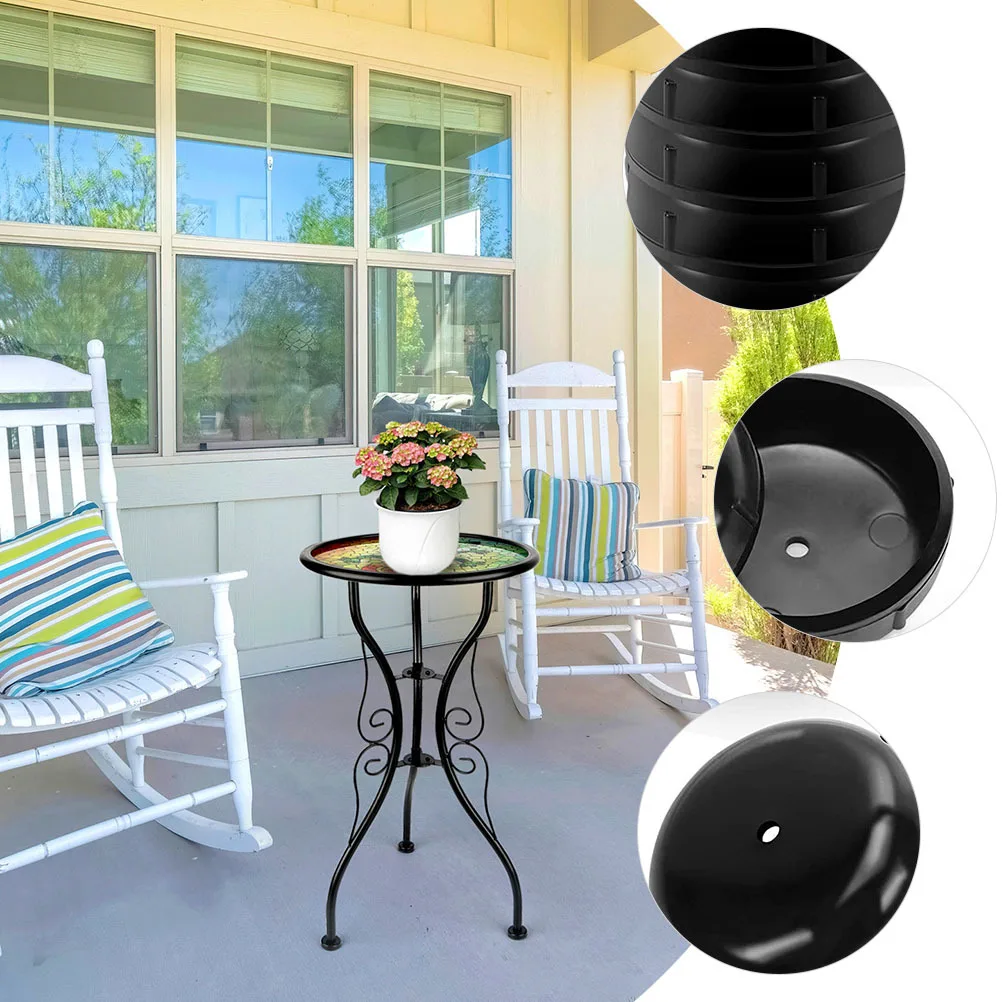 

32Pcs Furniture Caster Cups Anti-Slip Round Plastic Stopper Pads for Tables Chairs Sofas Protect Hardwood Floors Furniture Leg