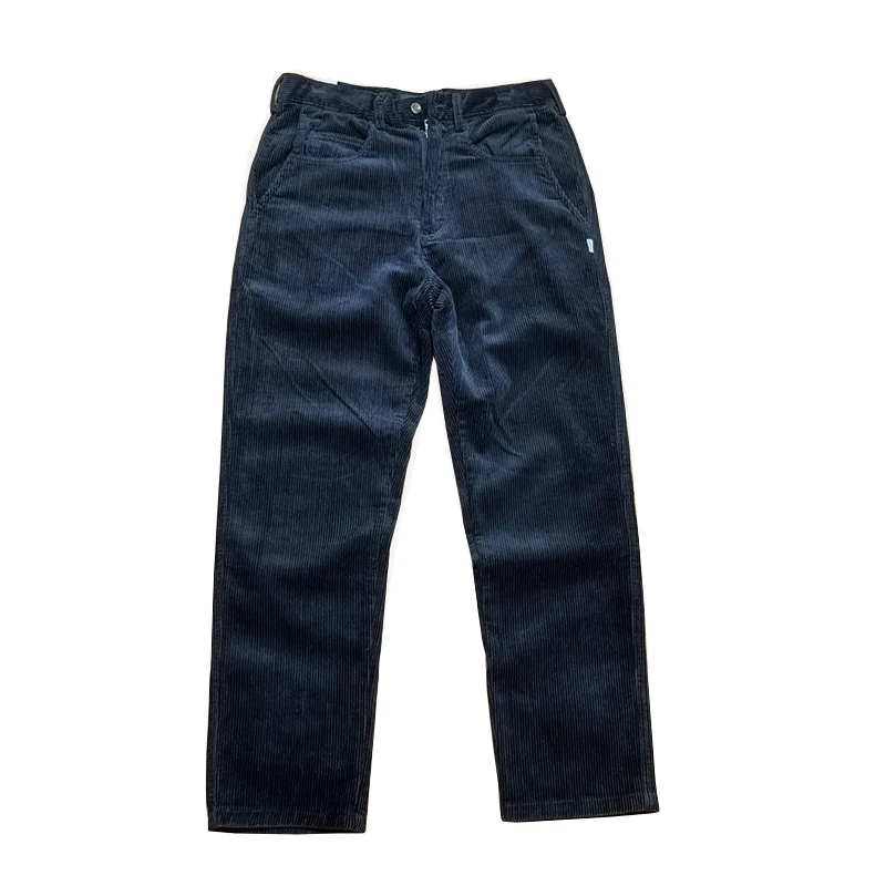 5099# Autumn and Winter New American Retro Heavyweight Corduroy Cargo Pants Men's 100% Cotton Washed Casual Straight Trousers