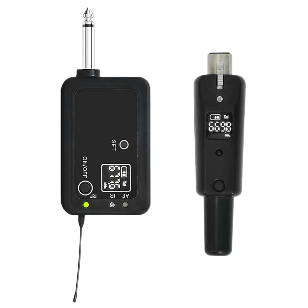 

Microphone Wireless System Transmitter and Receiver for Dynamic Microphone Audio Mixer Wireless Microphone