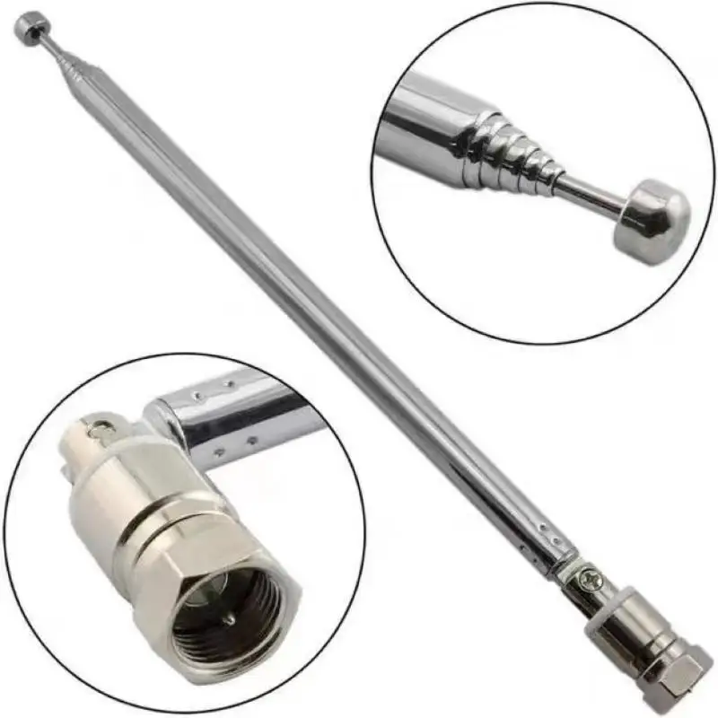 4Pcs FM Radio Antenna Rod 3.5mm Adapter for AV Receiver Amplifier Durable Signal Booster for Home Audio Devices