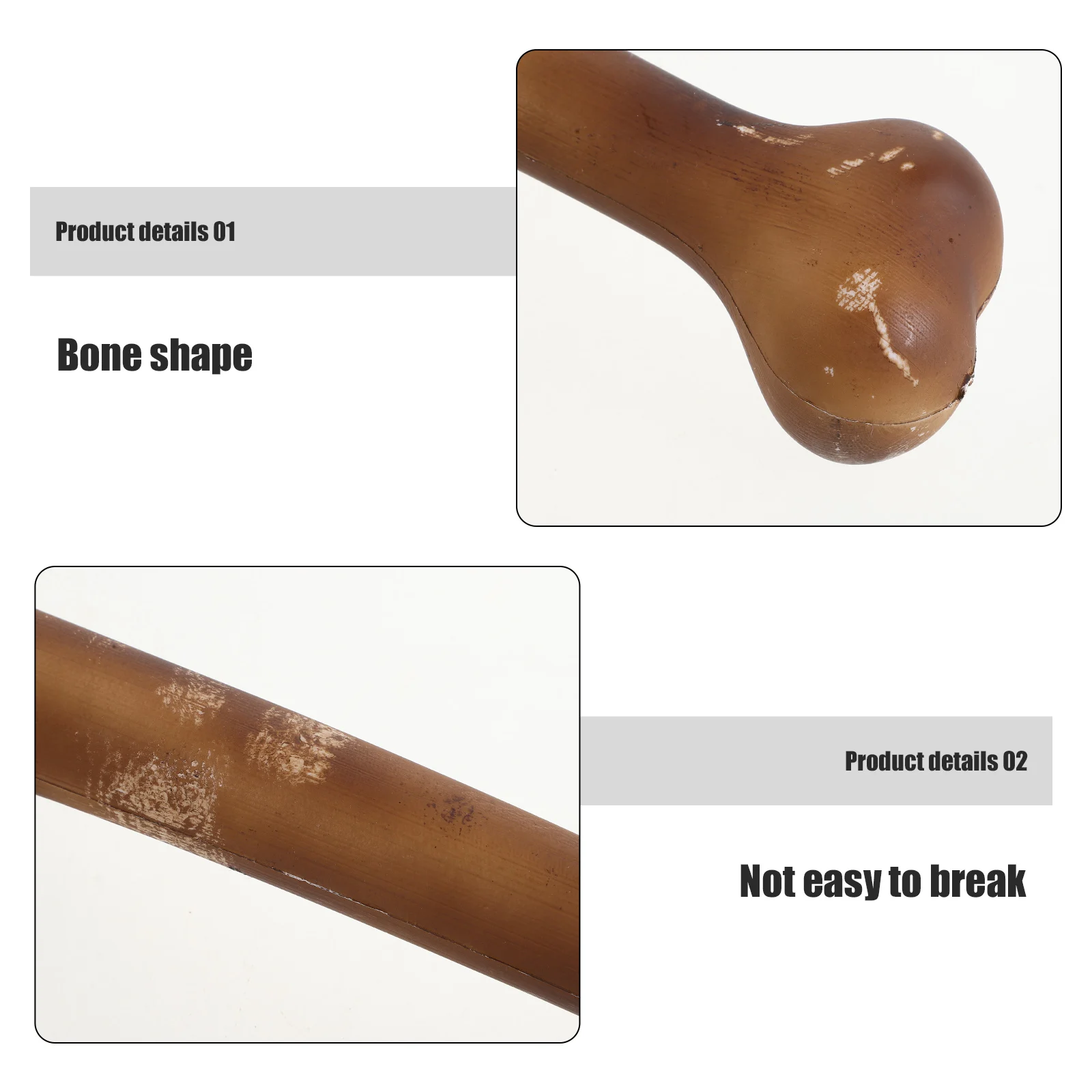 Gesimuleerde botrekwisieten Lichtgewicht Halloween-decoraties voor griezelige installatie Nepbeenderen Gebruik buitenshuis