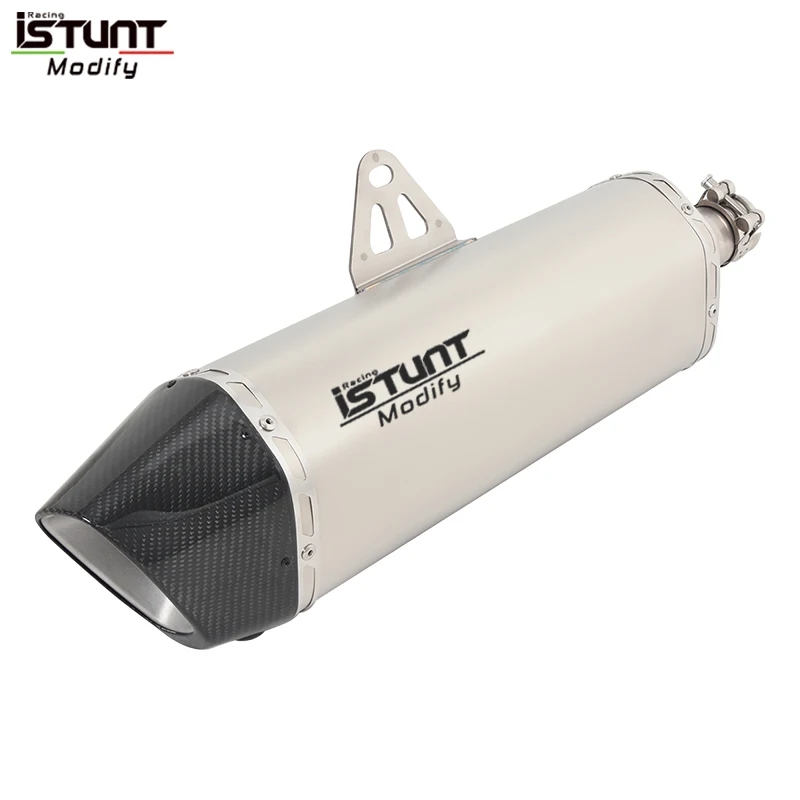 Slip Op Voor Triumph Tiger 850 900 Gt Low Rally Pro 2020 2021 Motorfiets Uitlaat Escape Wijzigen Link Pijp Koolstofvezel Uitlaat