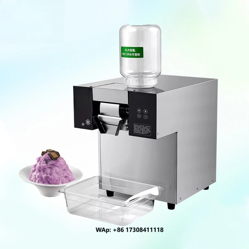 Hot Sale Commercial Water Cooling Snowflake Ice Maker Shaver Machine Bingsu Snow Ice Machine Smoothie Ice Crusher